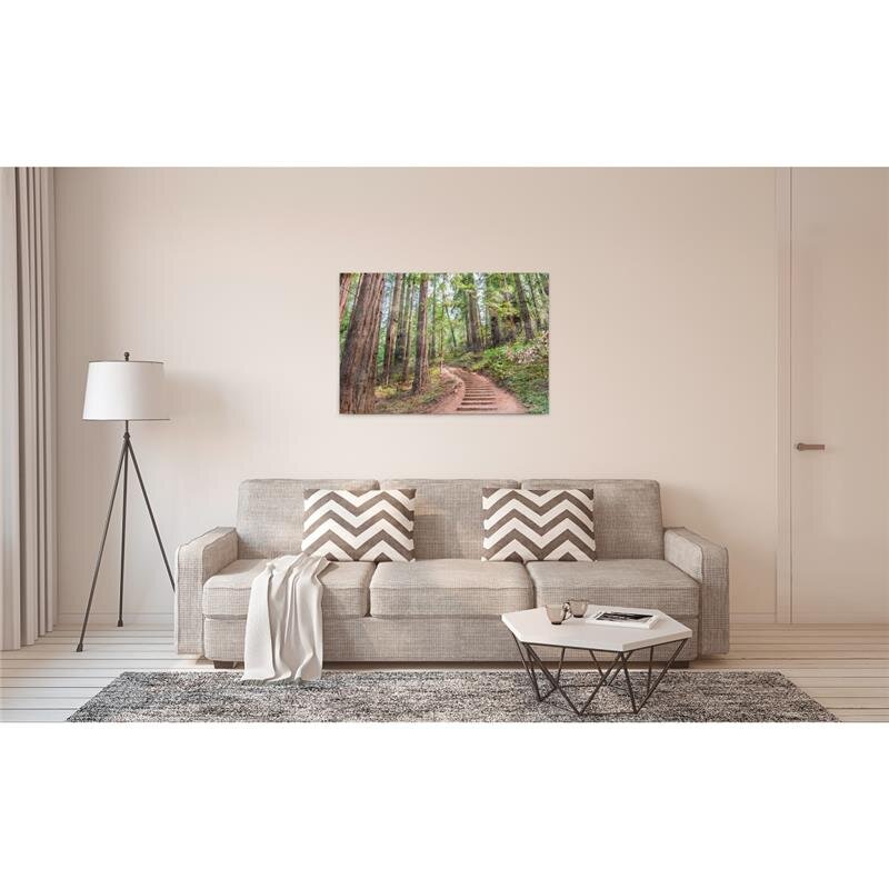 A.S. Création Leinwandbild ForestWalk1 Größe 90cm x 60cm