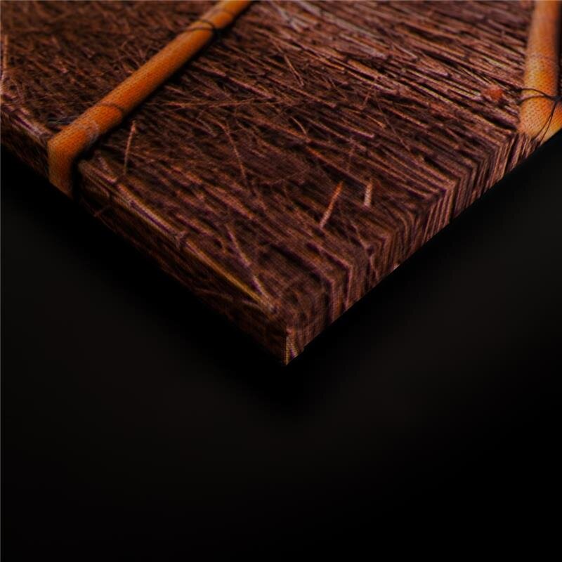 A.S. Création Leinwandbild BambusWalk Größe 90cm x 60cm