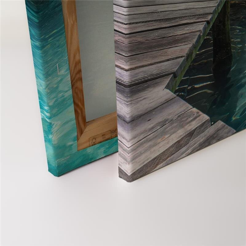 A.S. Création Leinwandbild DschunglePath Größe 90cm x 60cm