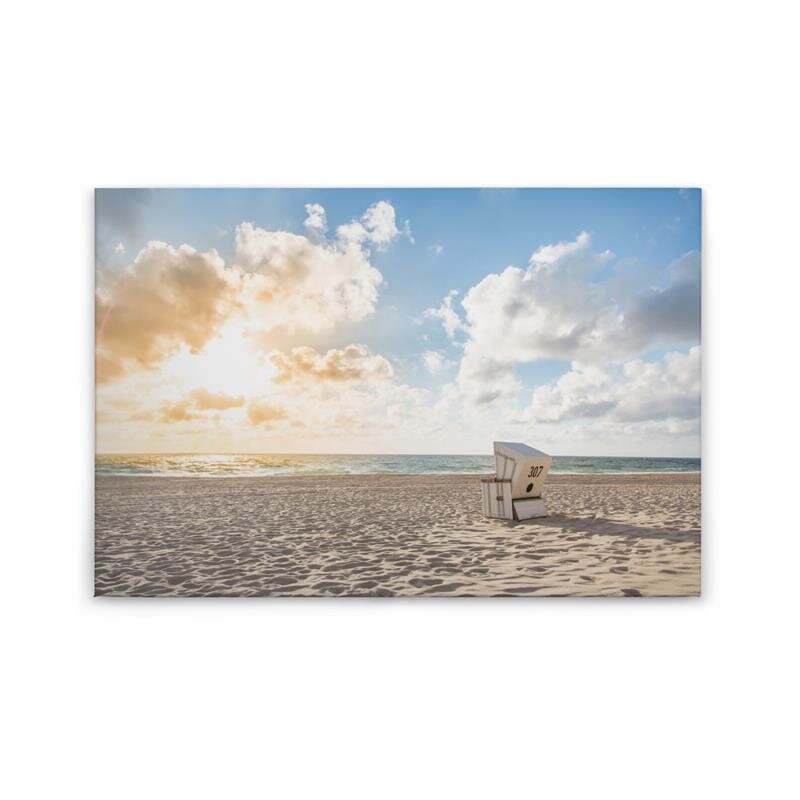 A.S. Création Leinwandbild BeachChair Größe 90cm x 60cm