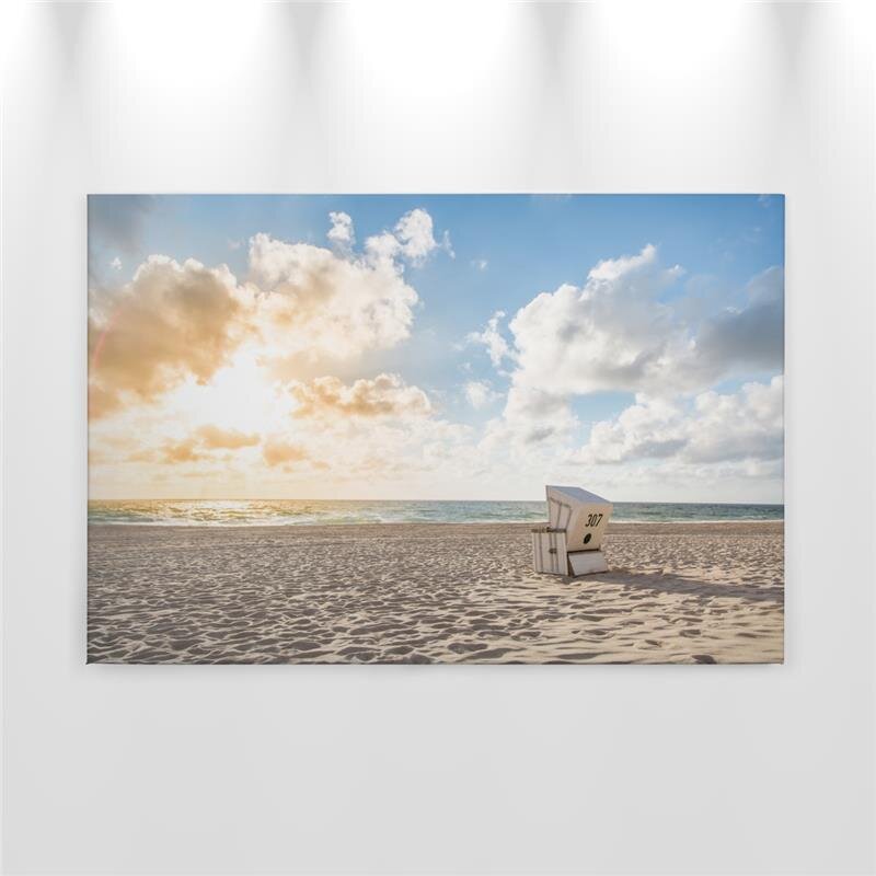 A.S. Création Leinwandbild BeachChair Größe 90cm x 60cm