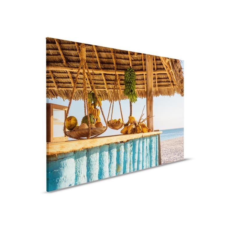 A.S. Création Leinwandbild BeachBar Größe 90cm x 60cm