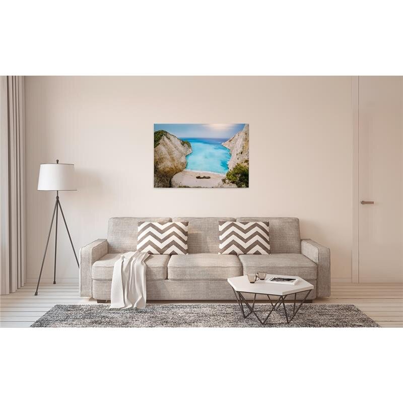 A.S. Création Leinwandbild GreekBay Größe 90cm x 60cm
