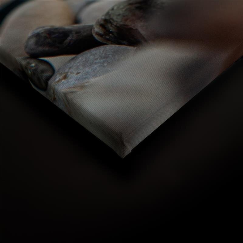 A.S. Création Leinwandbild StoneBeach1 Größe 90cm x 60cm