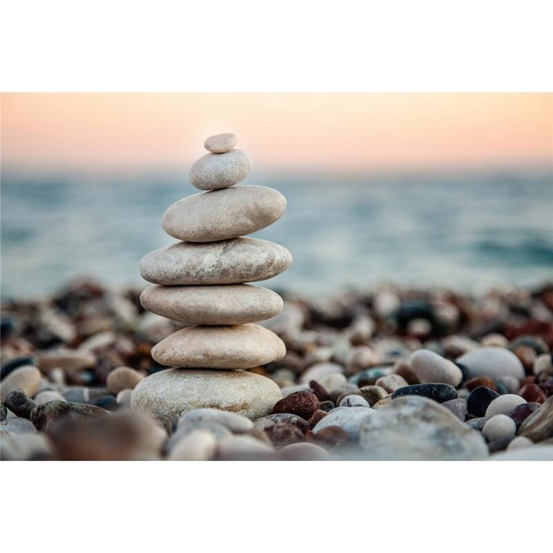 A.S. Création Leinwandbild StoneBeach1 Größe 90cm x 60cm