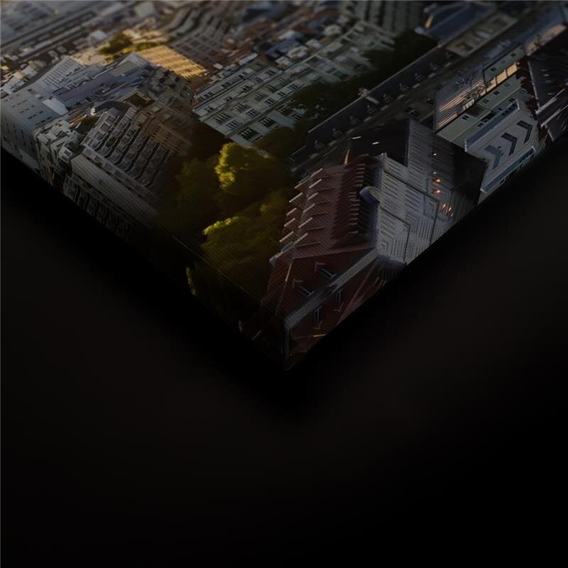 A.S. Création Leinwandbild EiffelTower Größe 90cm x 60cm