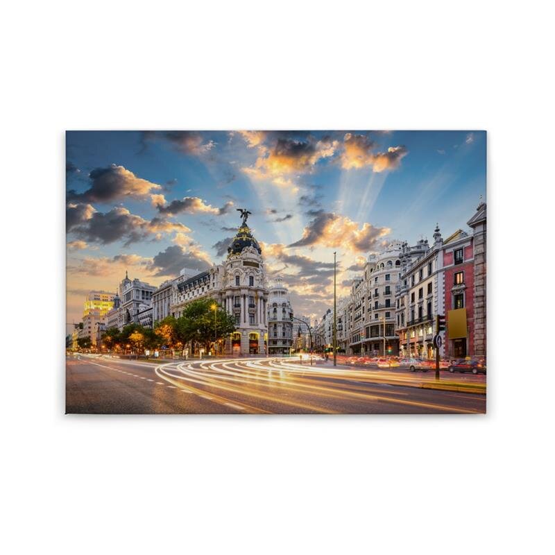 A.S. Création Leinwandbild GranVia Größe 90cm x 60cm