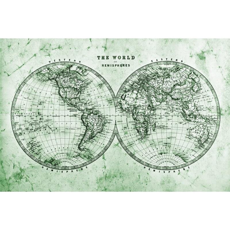 A.S. Création Leinwandbild Hemispheres2 Größe 90cm x 60cm