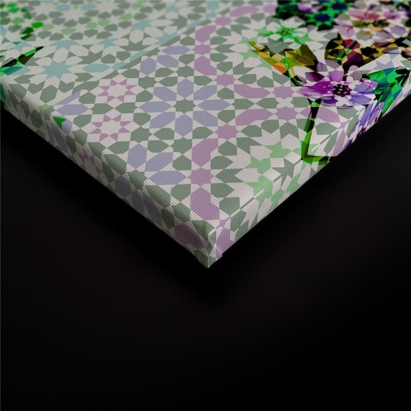 A.S. Création Leinwandbild mosaicgarden1 Größe 90cm x 60cm