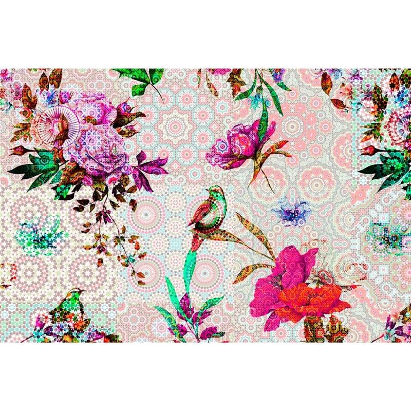 A.S. Création Leinwandbild mosaicgarden2 Größe 90cm x 60cm