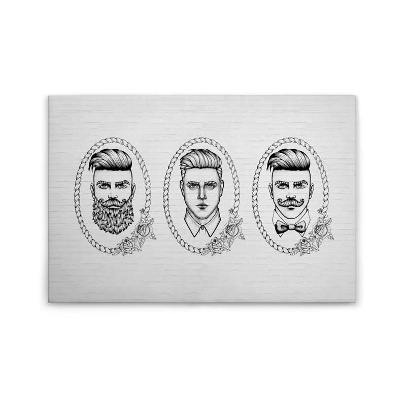 A.S. Création Leinwandbild iconic3 Größe 90cm x 60cm