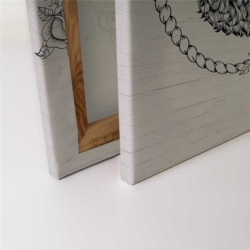 A.S. Création Leinwandbild iconic3 Größe 90cm x 60cm