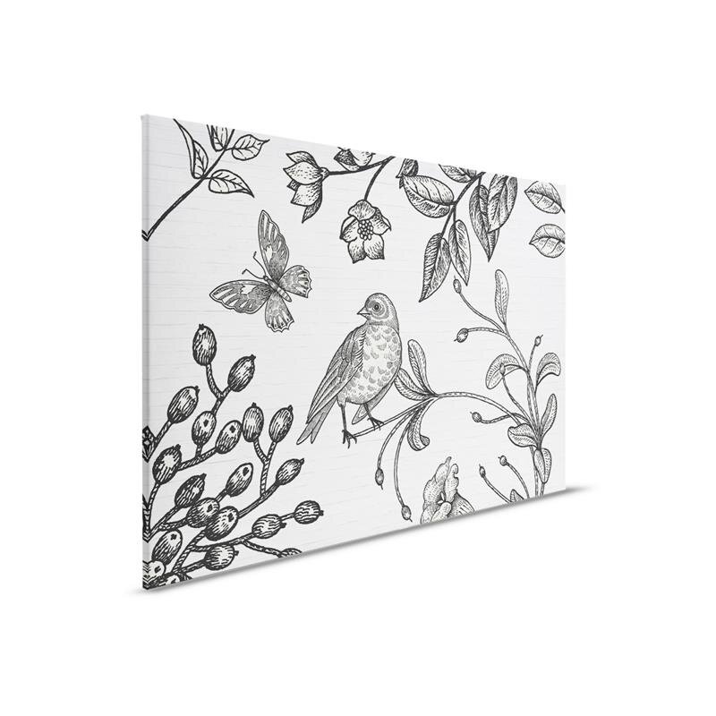 A.S. Création Leinwandbild birdy2 Größe 90cm x 60cm