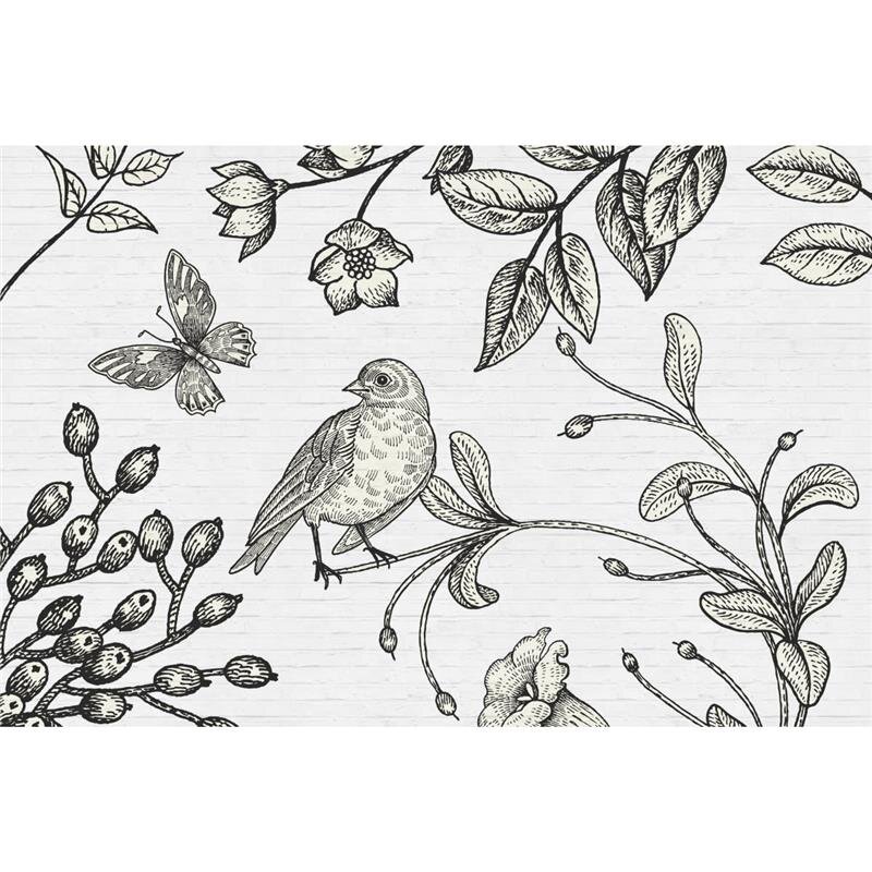 A.S. Création Leinwandbild birdy2 Größe 90cm x 60cm