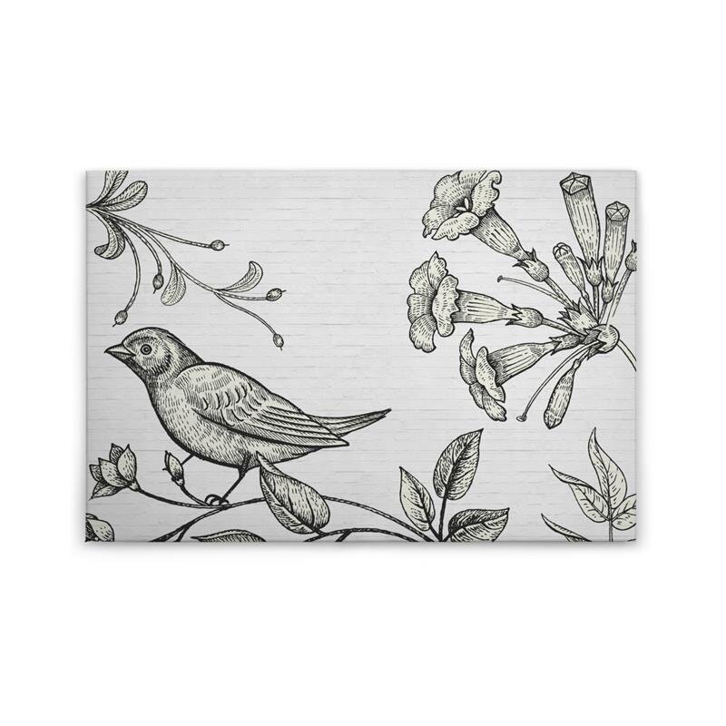 A.S. Création Leinwandbild birdy3 Größe 90cm x 60cm