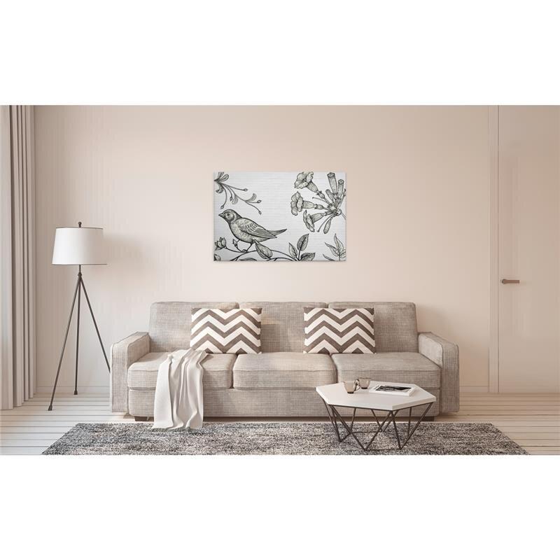 A.S. Création Leinwandbild birdy3 Größe 90cm x 60cm