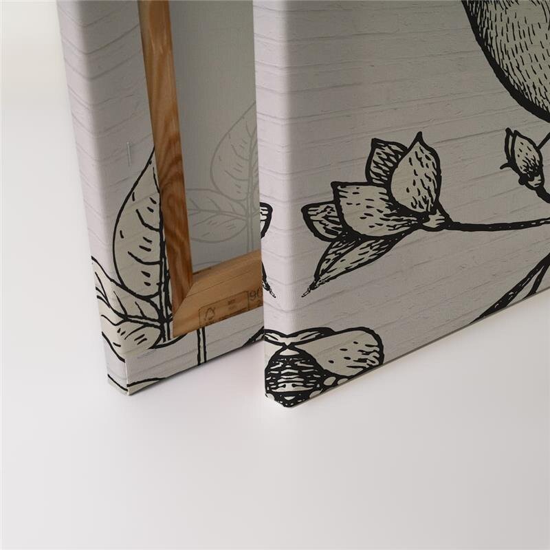 A.S. Création Leinwandbild birdy3 Größe 90cm x 60cm