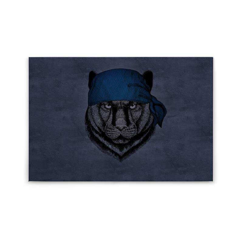 A.S. Création Leinwandbild panther1 Größe 90cm x 60cm