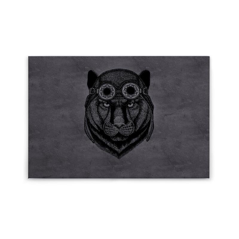 A.S. Création Leinwandbild panther2 Größe 90cm x 60cm