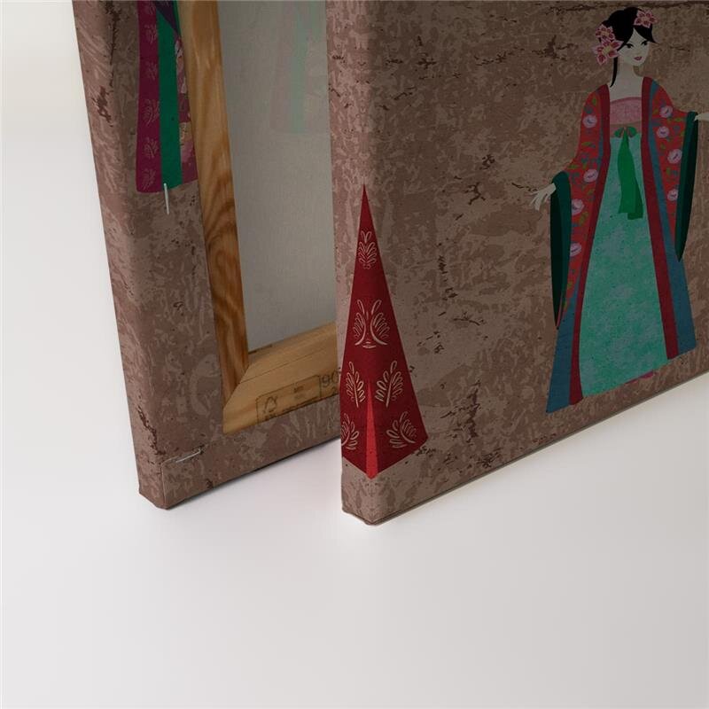 A.S. Création Leinwandbild kimono2 Größe 90cm x 60cm