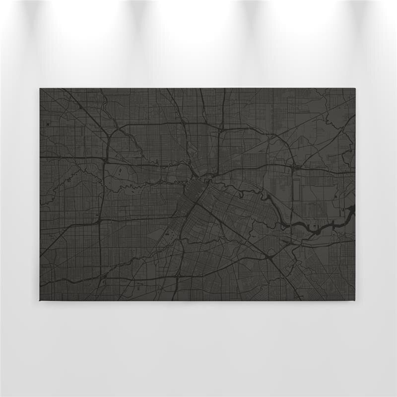 A.S. Création Leinwandbild metropolitan2 Größe 90cm x 60cm