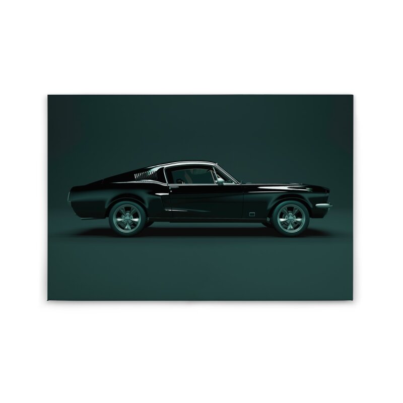 A.S. Création Leinwandbild mustang1 Größe 90cm x 60cm