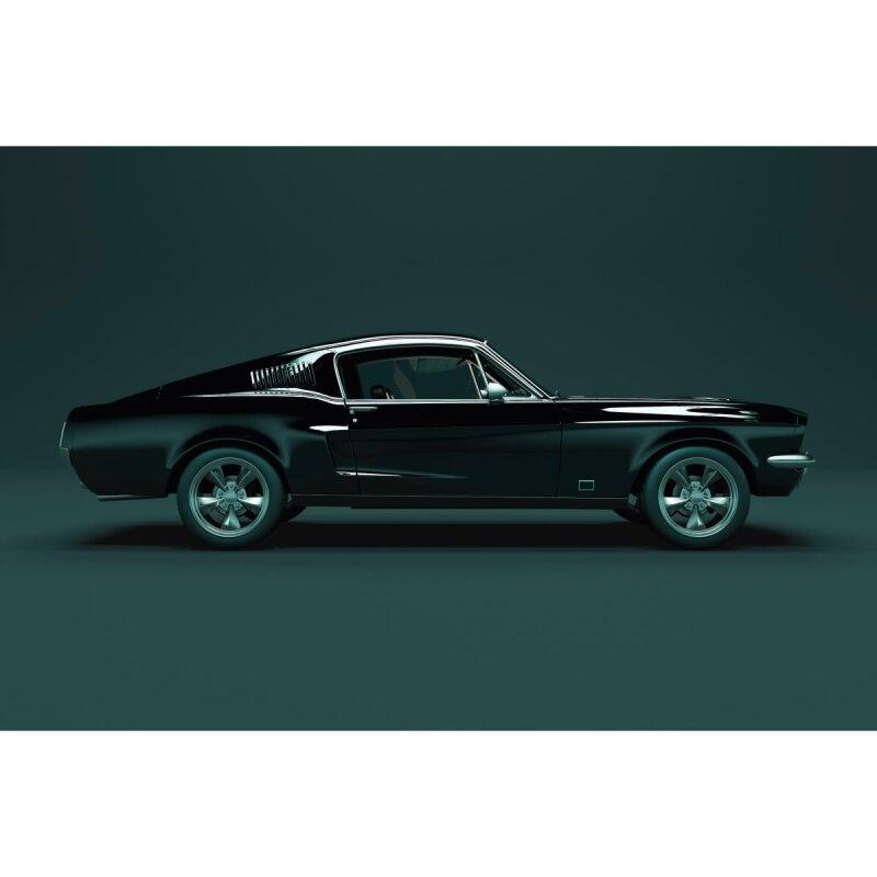 A.S. Création Leinwandbild mustang1 Größe 90cm x 60cm