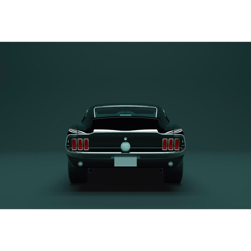 A.S. Création Leinwandbild mustang3 Größe 90cm x 60cm