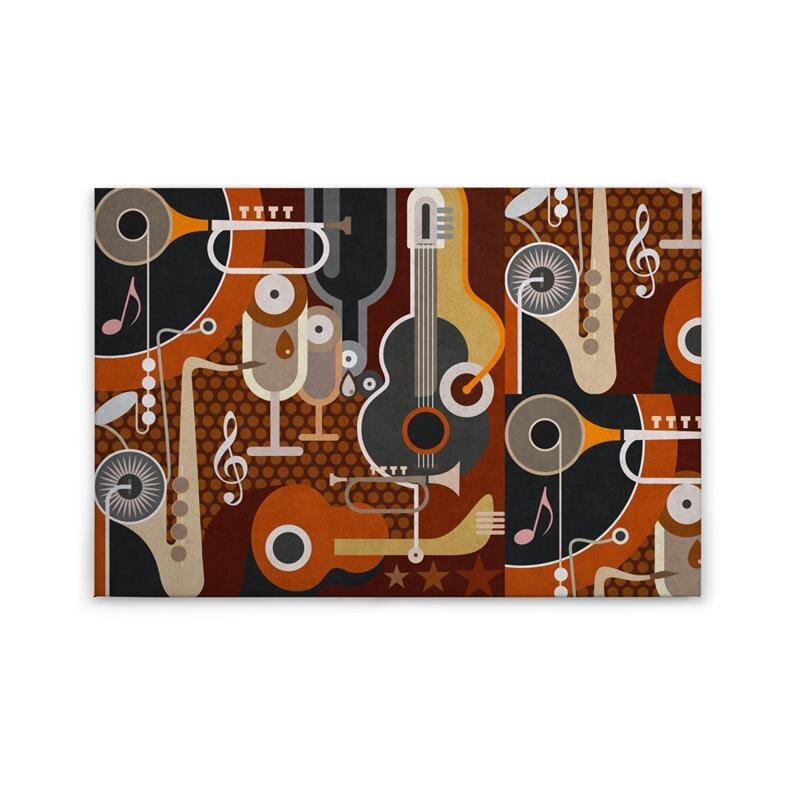 A.S. Création Leinwandbild wallofsound1 Größe 90cm x 60cm