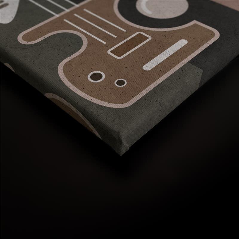 A.S. Création Leinwandbild wallofsound3 Größe 90cm x 60cm