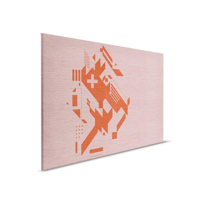 A.S. Création Leinwandbild brickbybrick1 Größe 90cm x 60cm