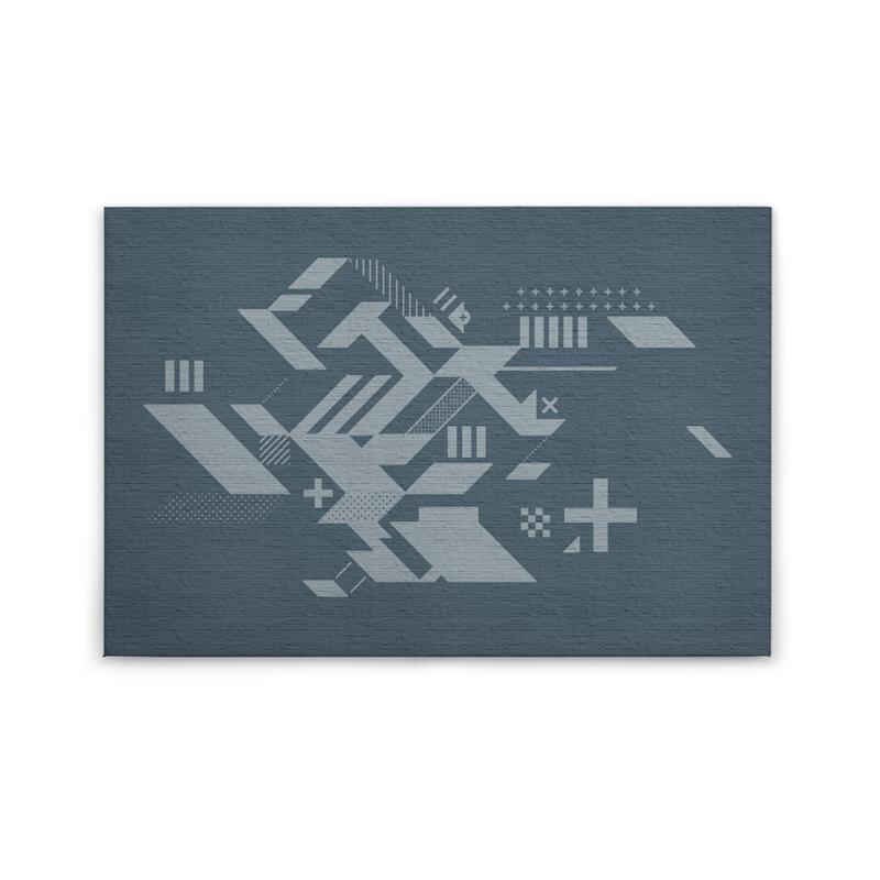 A.S. Création Leinwandbild brickbybrick2 Größe 90cm x 60cm