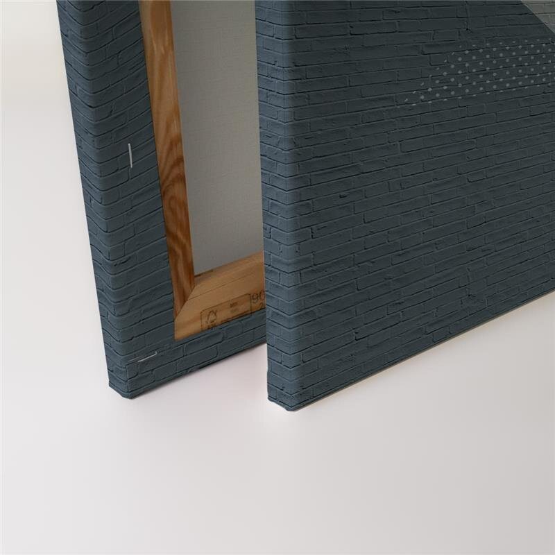 A.S. Création Leinwandbild brickbybrick2 Größe 90cm x 60cm