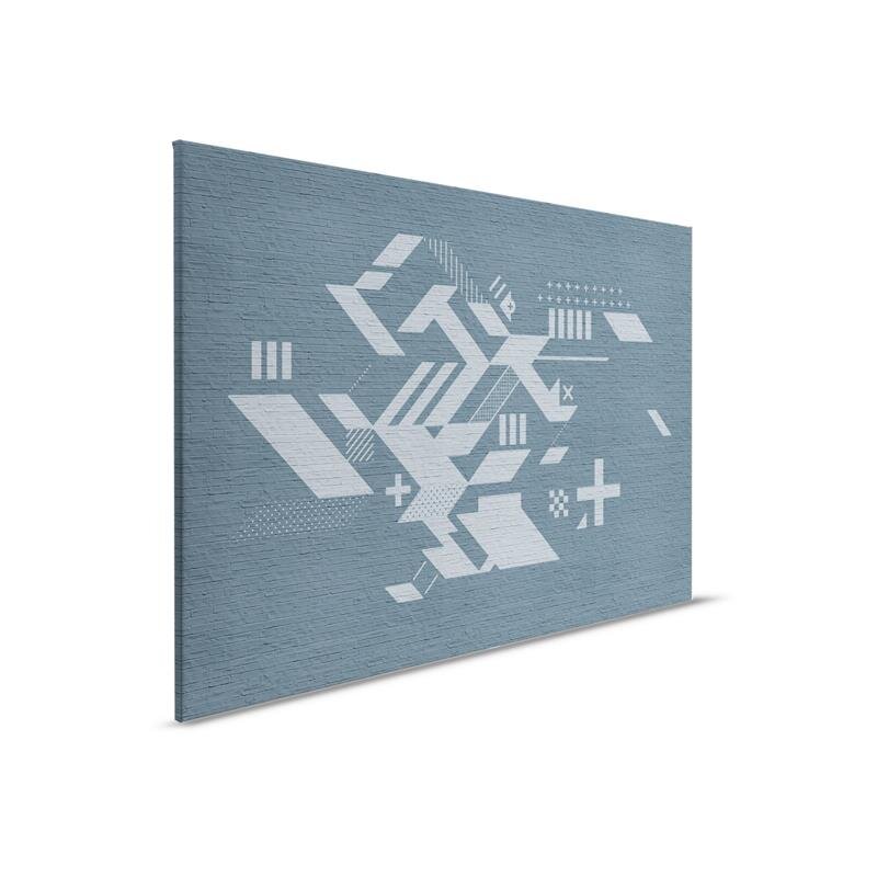 A.S. Création Leinwandbild brickbybrick2 Größe 90cm x 60cm