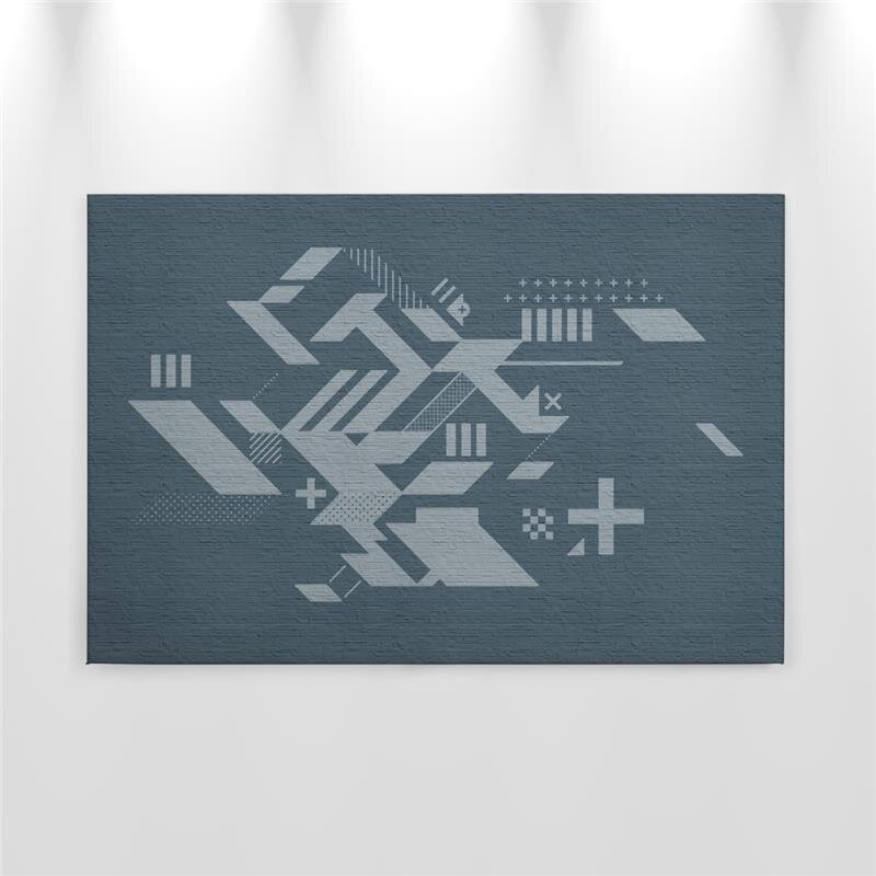 A.S. Création Leinwandbild brickbybrick2 Größe 90cm x 60cm