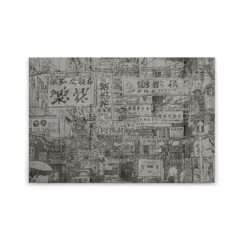 A.S. Création Leinwandbild downtown1 Größe 90cm x 60cm