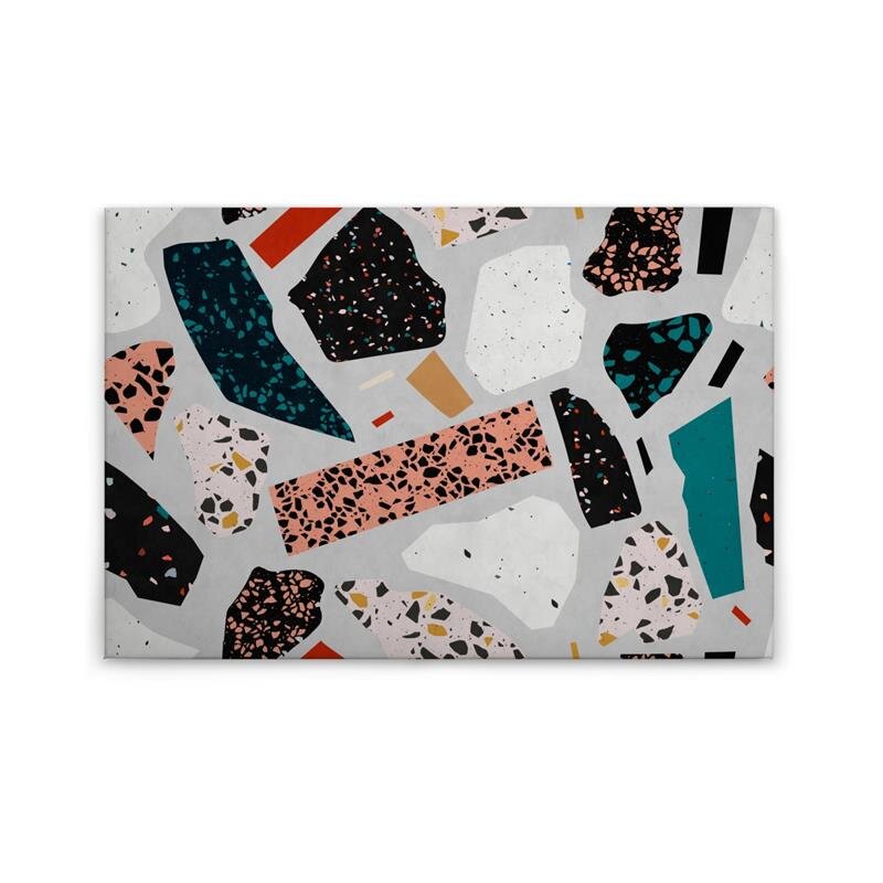 A.S. Création Leinwandbild terrazzo1 Größe 90cm x 60cm