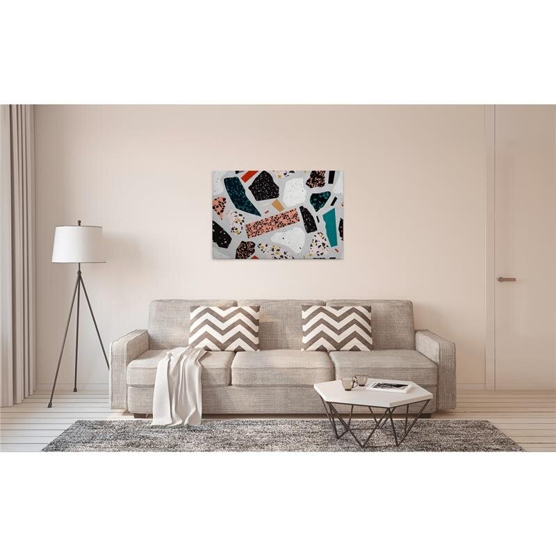 A.S. Création Leinwandbild terrazzo1 Größe 90cm x 60cm