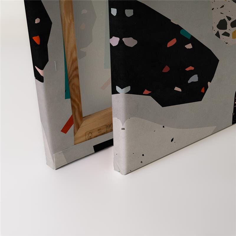 A.S. Création Leinwandbild terrazzo1 Größe 90cm x 60cm