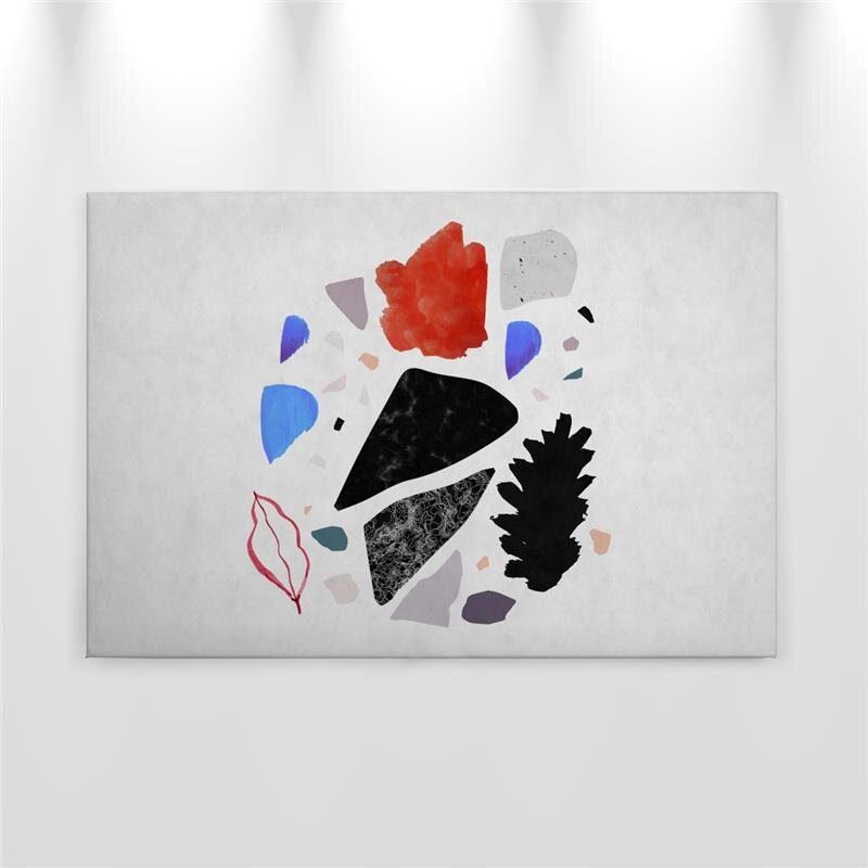 A.S. Création Leinwandbild terrazzo3 Größe 90cm x 60cm