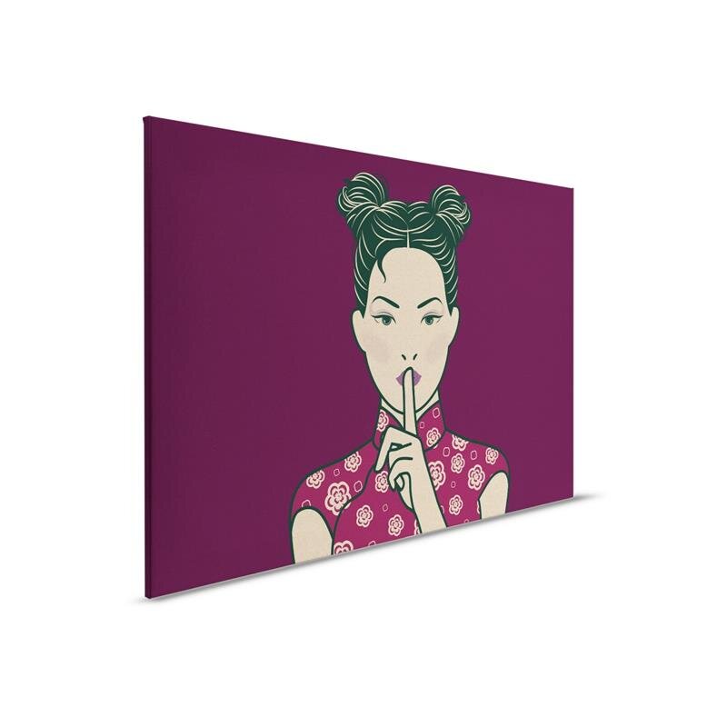 A.S. Création Leinwandbild himari3 Größe 90cm x 60cm