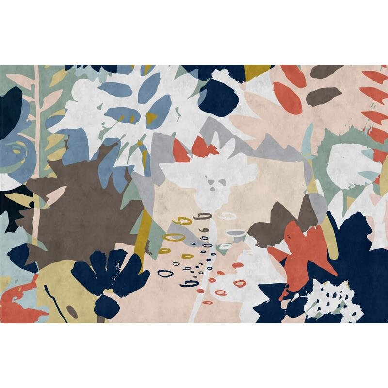 A.S. Création Leinwandbild floralcollage4 Größe 90cm x 60cm