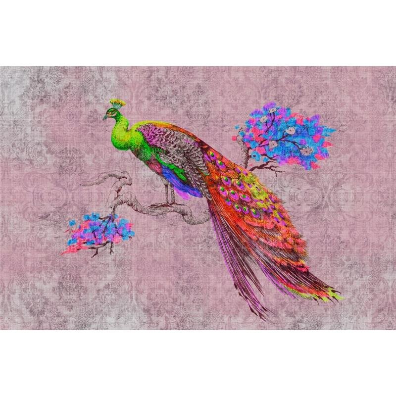 A.S. Création Leinwandbild peacock2 Größe 90cm x 60cm