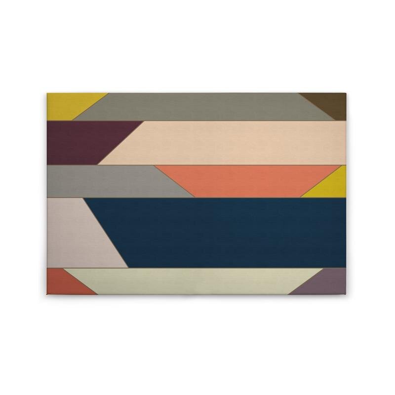 A.S. Création Leinwandbild geometry1 Größe 90cm x 60cm