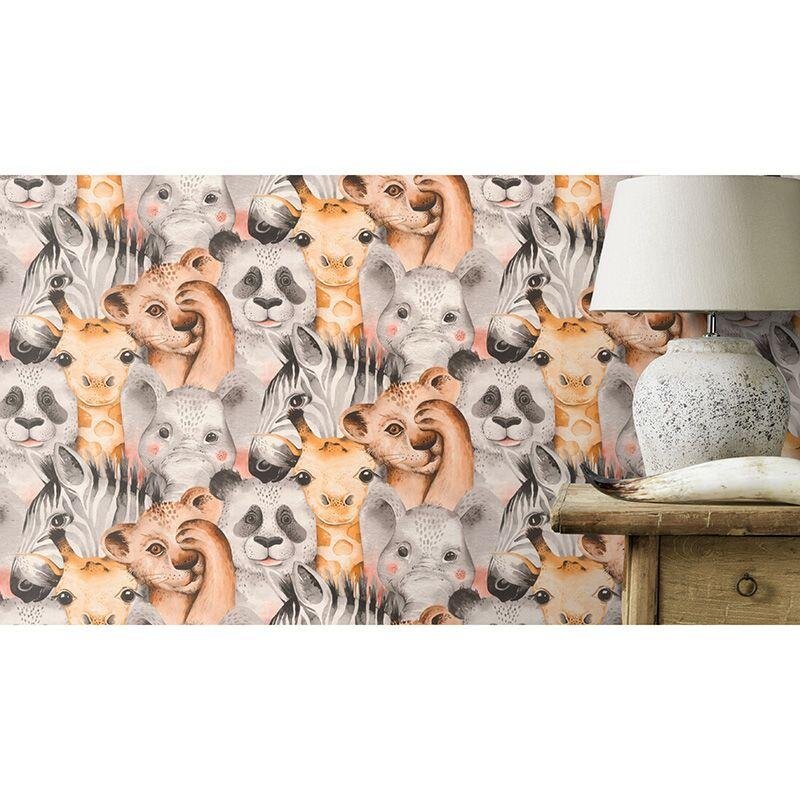 Tapete Braun, Grau Rasch Vliestapete (252521)