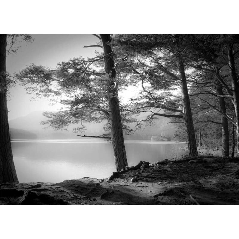 A.S. Création Leinwandbild Lake view Größe 70cm x 50cm