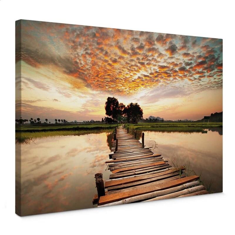 A.S. Création Leinwandbild ToTheOtherSide Größe 70cm x 50cm