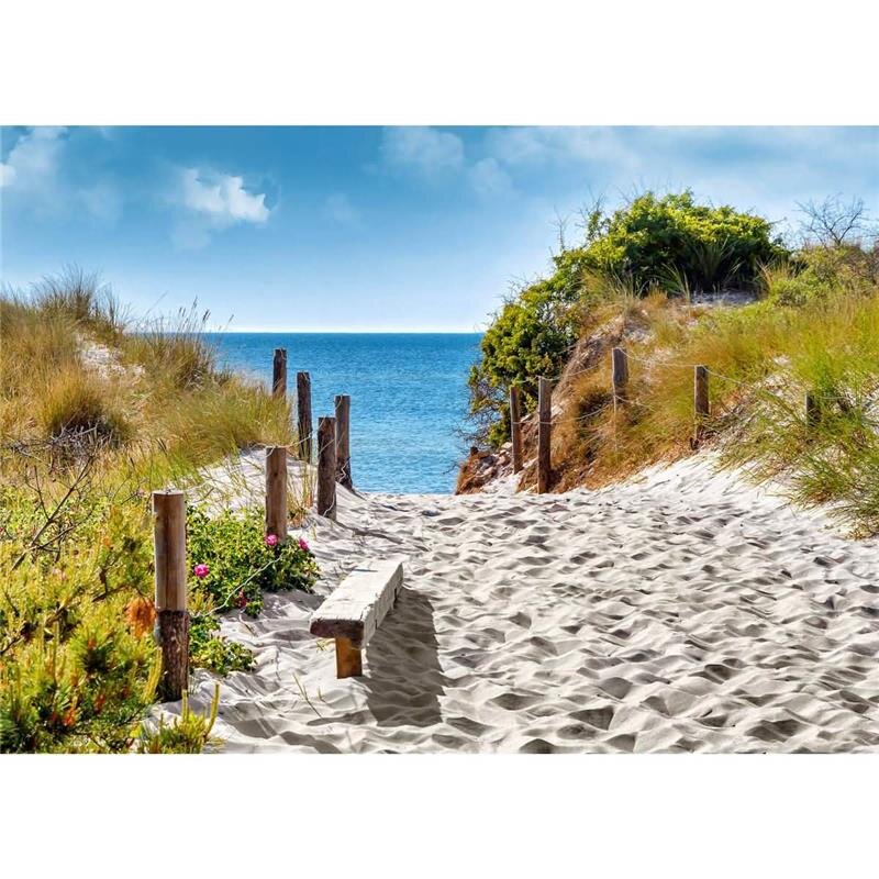 A.S. Création Leinwandbild Coast view Größe 70cm x 50cm