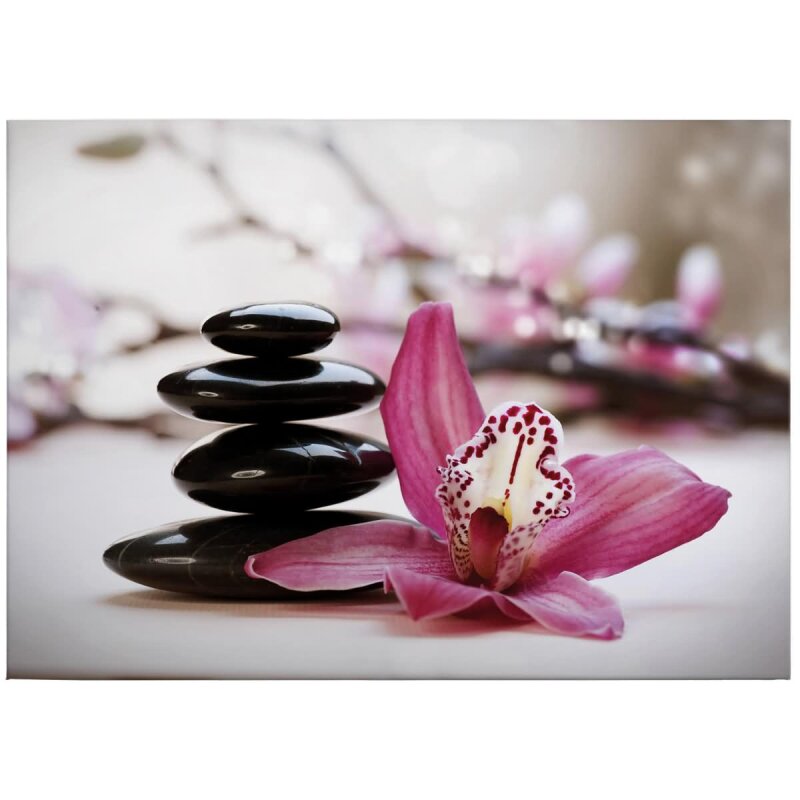 A.S. Création Leinwandbild Orchid Größe 70cm x 50cm