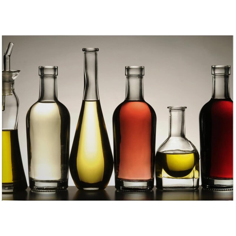 A.S. Création Leinwandbild Olio e Aceto Größe 70cm x 50cm